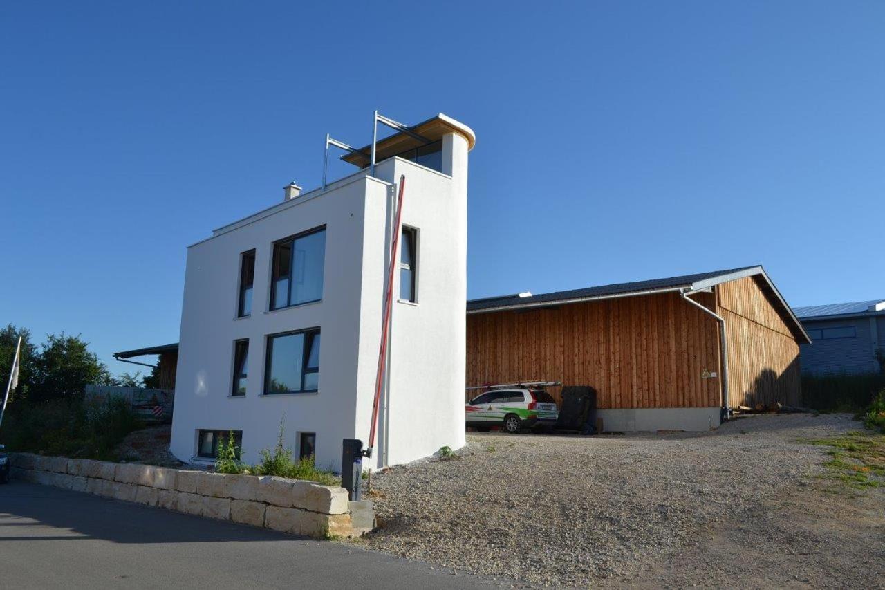 Designerhaus Mit Dachterrasse Villa Nittendorf Exterior foto